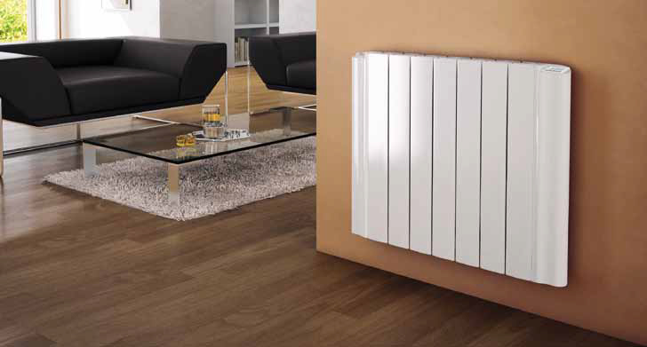 Electric radiator installation London with smart thermostat